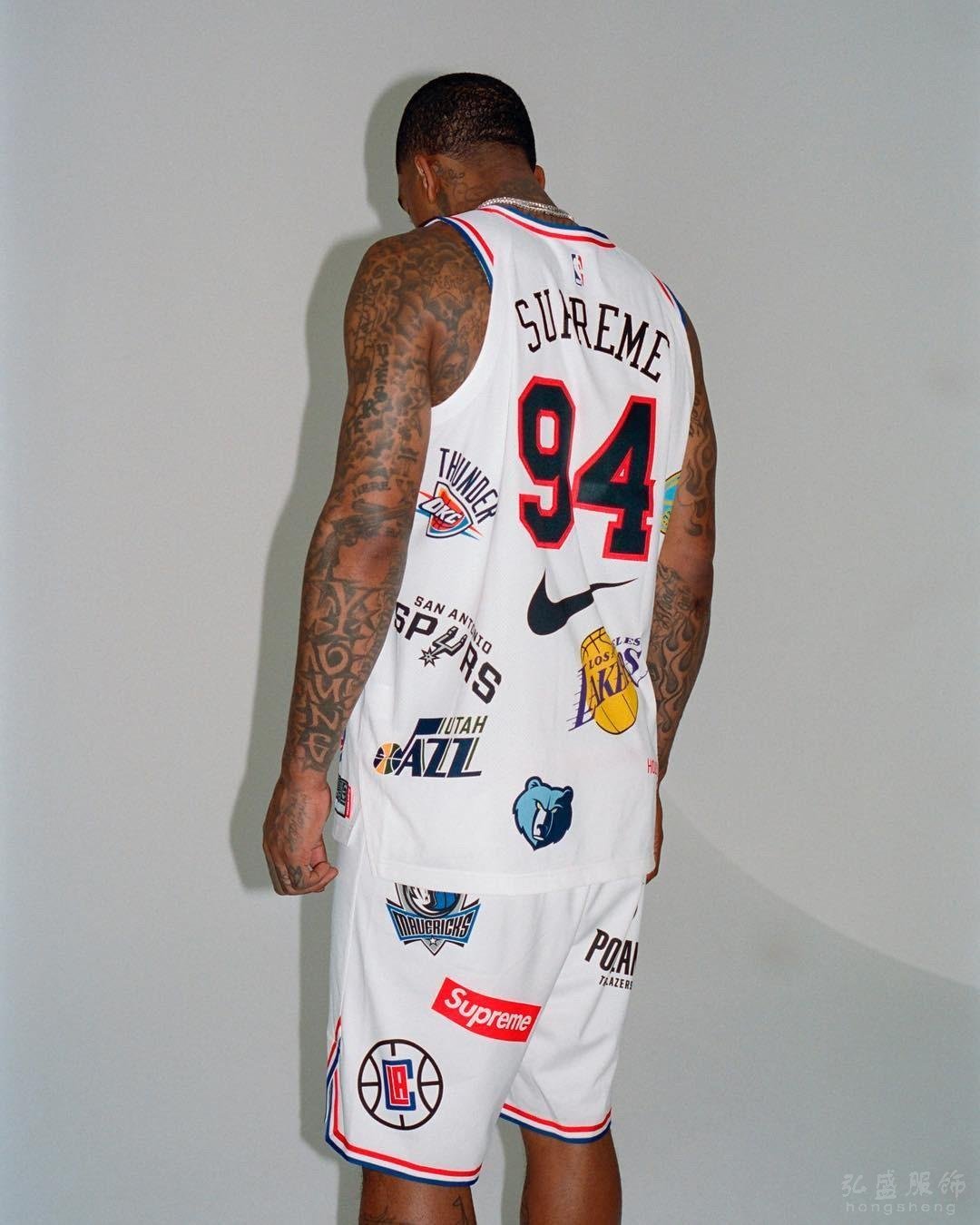 Supreme x Nike x NBA三方联名